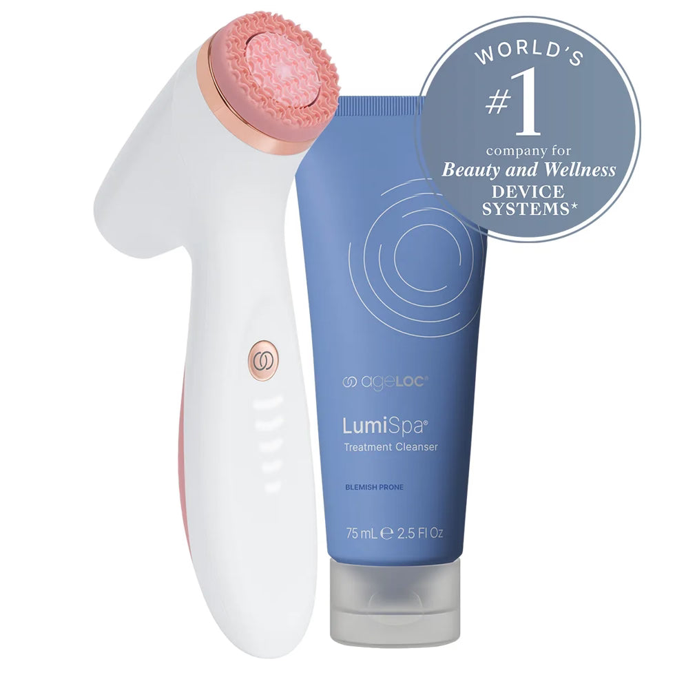 NuSkin ageLOC LumiSpa iO Rose Gold & Cleanser